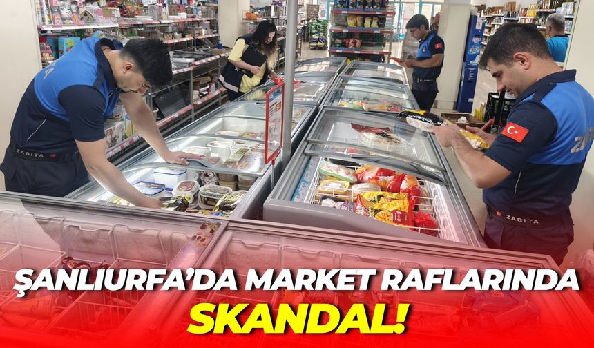 Market Raflarında Skandal! Suruç’ta İki İşletmeye 5.906 TL Ceza