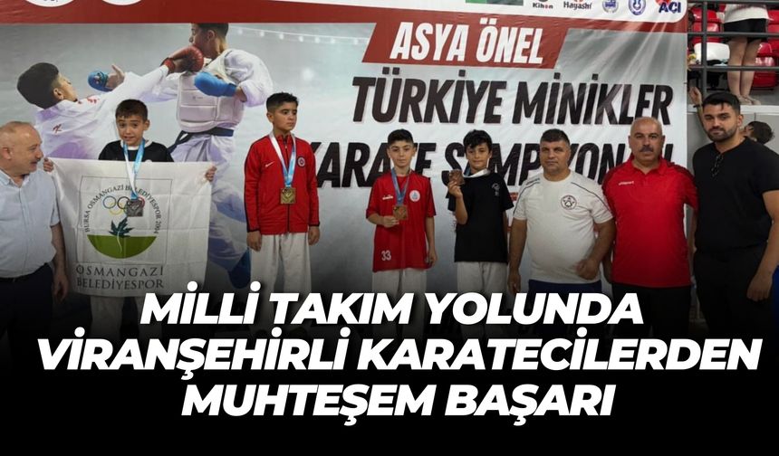 Viranşehir’in Minik Kahramanları Türkiye Şampiyonasında Zirveye Oturdu!