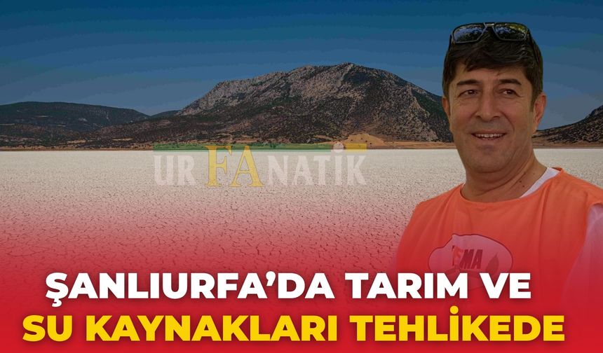 Şanlıurfa’da Yağışlar Yüzde 55 Azaldı, Tarım ve Su Kaynakları Tehlikede