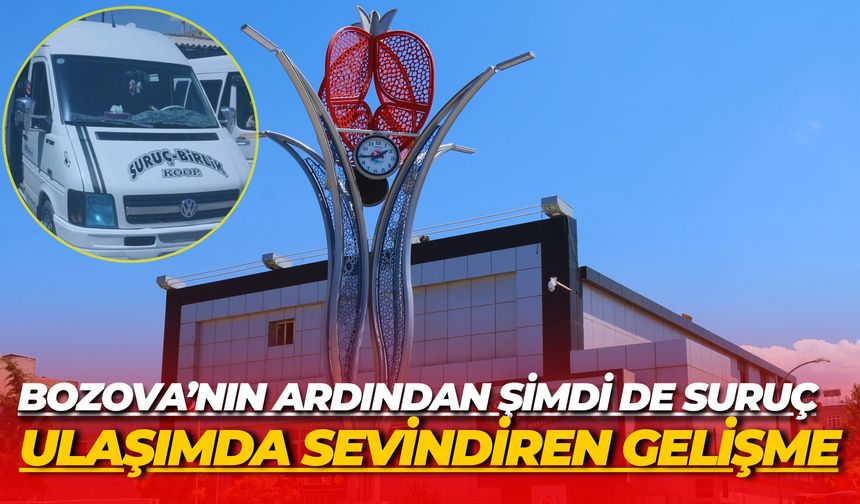 Bozova’nın Ardından Şimdi de Suruç: Ulaşımda Sevindiren Gelişme