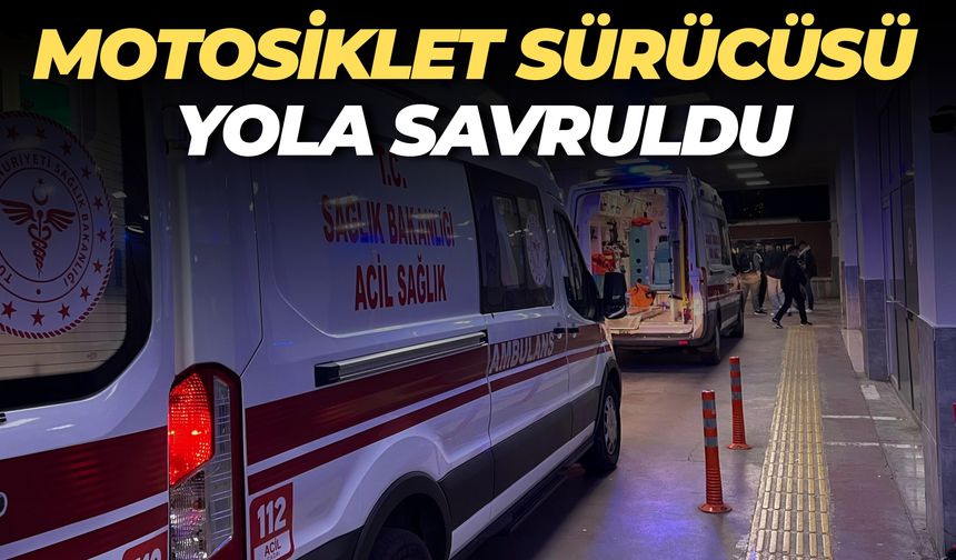 Açıksu Caddesi’nde Korkutan Kaza! Motosiklet Sürücüsü Yaralandı