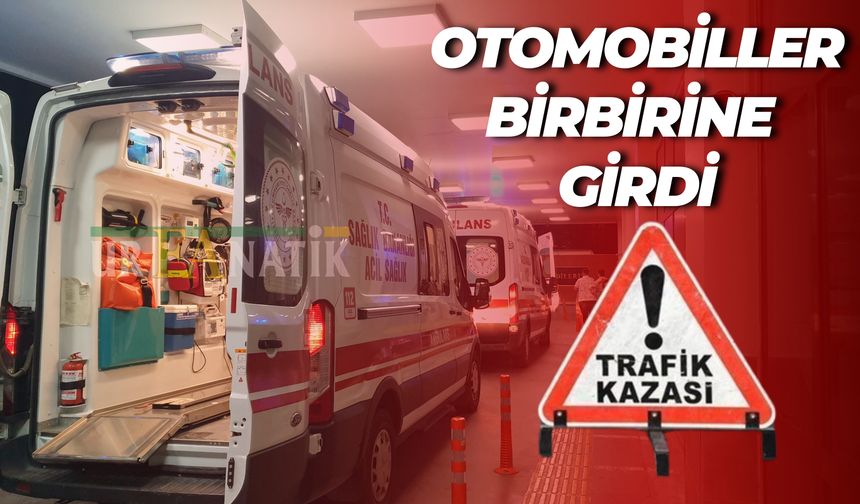 Haliliye’de Otomobiller Birbirine Girdi: Yaralılar Var