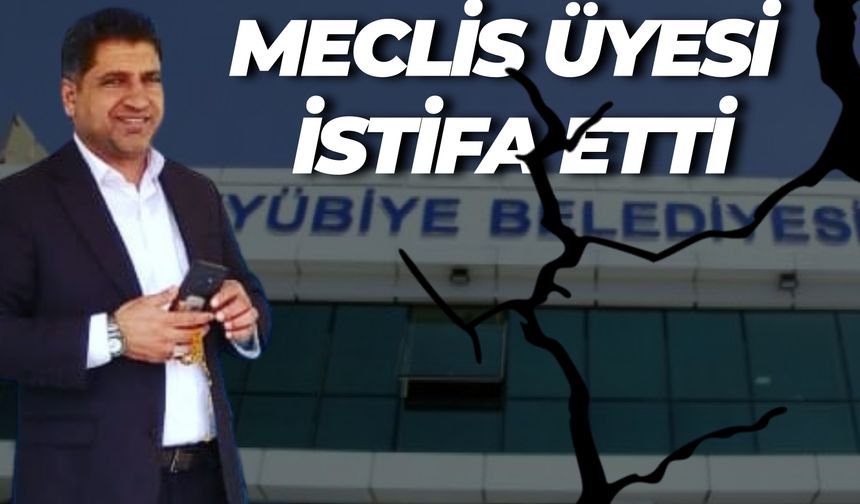 YRP Eyyübiye Belediye Meclis Üyesi Partisinden İstifa Etti