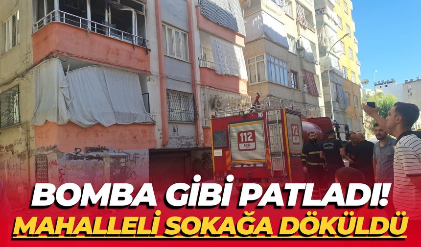 Şanlıurfa Birecik'te Kozmetik Sprey Şişesi Patlaması Yangına Yol Açtı