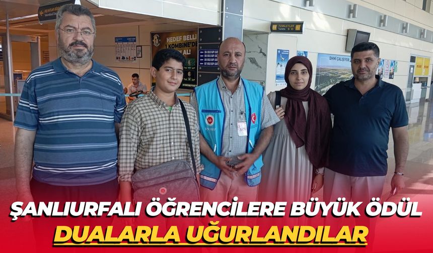 Şanlıurfa Müftülüğü’nden Başarılı Öğrencilere Umre Ödülü