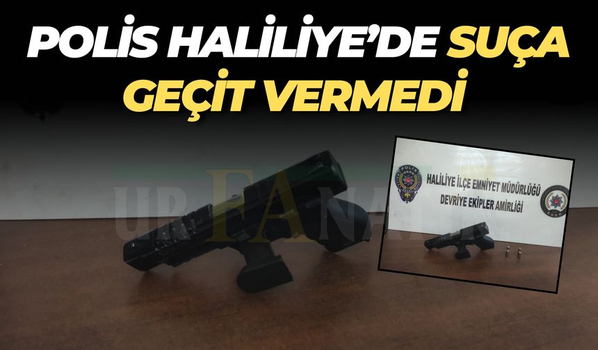 Şanlıurfa’da Polis Durdurdu, 14 Yaşındaki Çocuğun Üzerinden Silah Çıktı