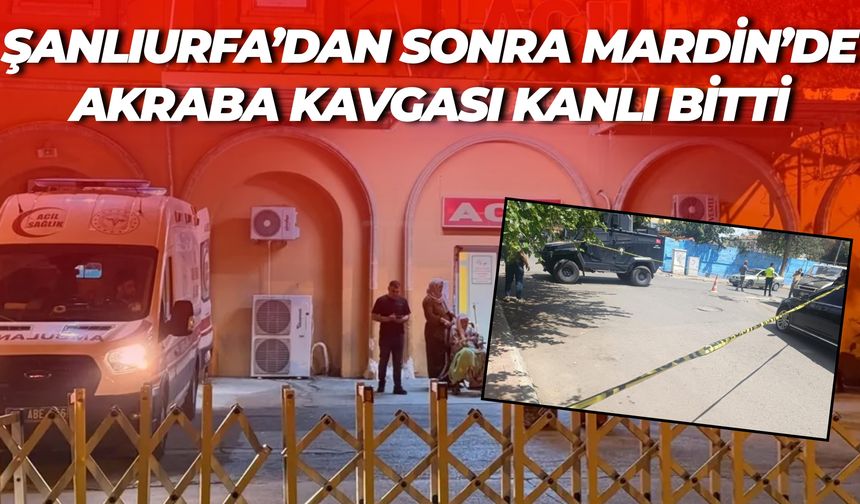 Şanlıurfa’dan Sonra Mardin’de Silahlar Konuştu: Ölü ve Yaralılar Var