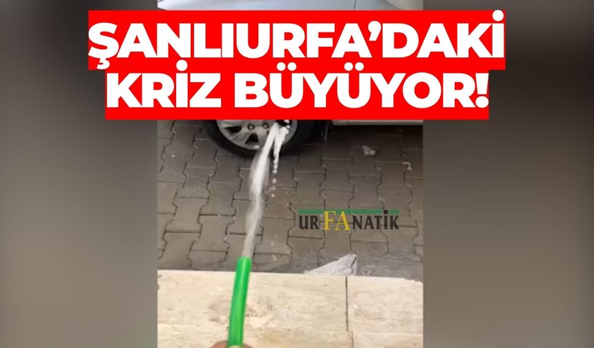 Şanlıurfa’daki Kriz Büyüyor! Vatandaşlardan Yetkililere Çağrı