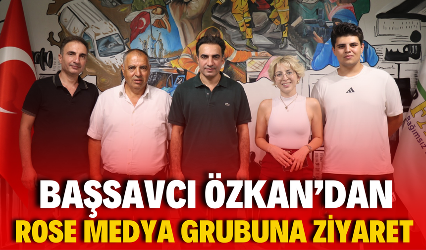 Söke Cumhuriyet Başsavcısı Yaşar Özkan’dan Rose Medya Grubuna Ziyaret