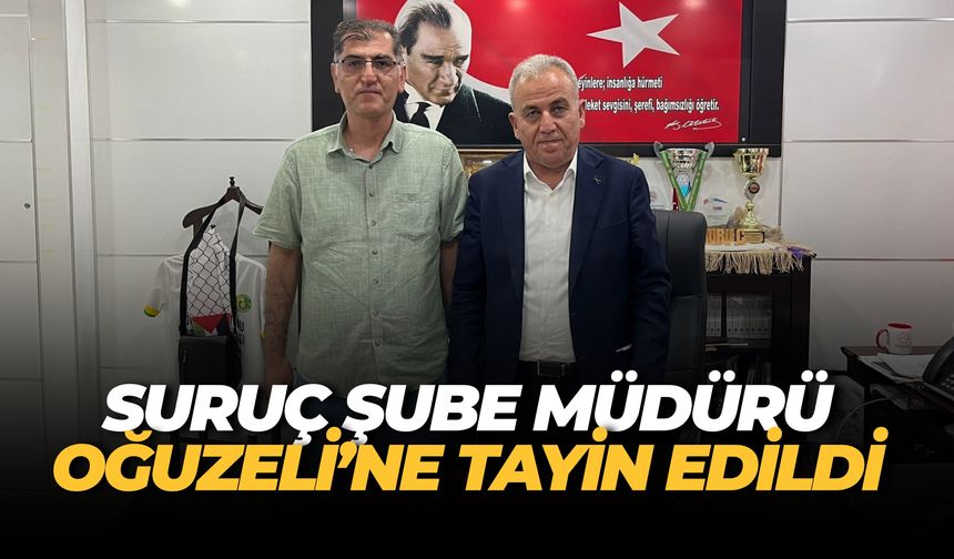 Suruç İlçe Milli Eğitim Şube Müdürü Behçet Kurt’un Görev Yeri Değişti