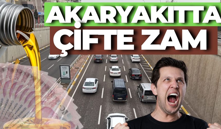 Akaryakıta Çifte Zam Şoku: Benzin ve Motorin İçin Yeni Rakamlar Belli Oldu