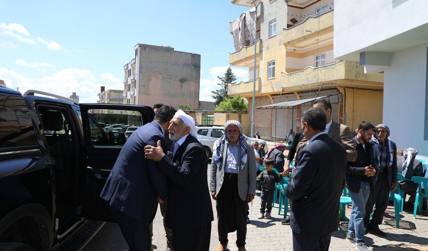 Kaymakam Kemal Ülkü’den Yaşar Ailesine Taziye Ziyareti