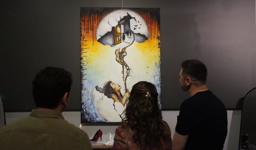 Şanlıurfa’da Sanat ve Toplumsal Hafıza Aynı Sergide Buluştu