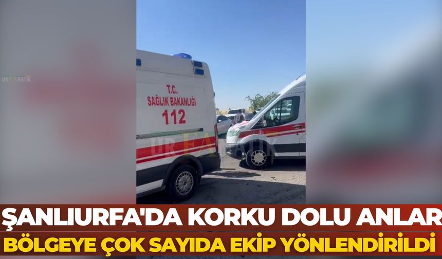 Şanlıurfa'da 3 Aracın Karıştığı Zincirleme Kaza Meydana Geldi
