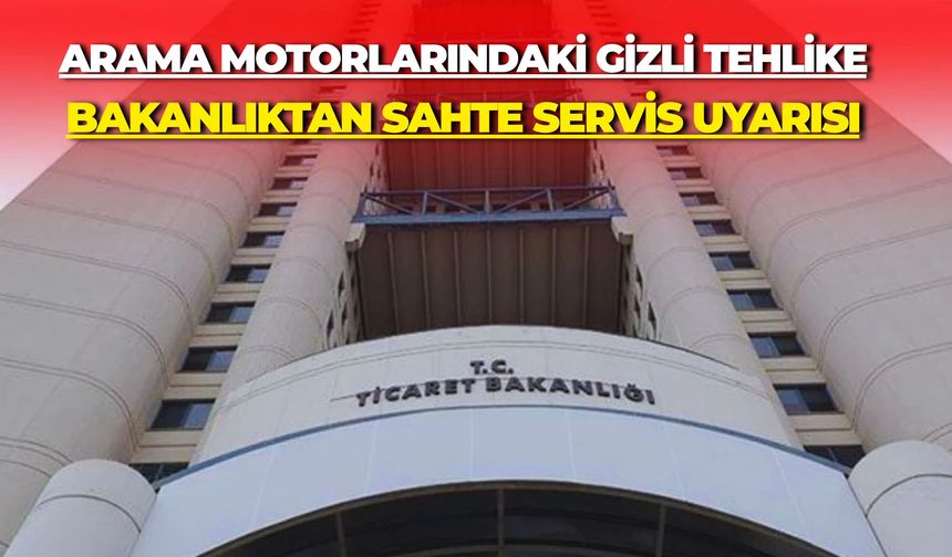 Ticaret Bakanlığı'ndan Sahte Servis Uyarısı: Yetkili Servis Diye Evinize Aldığınız Kişiler Dolandırıcı Çıkabilir