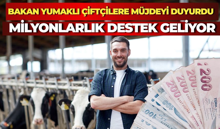 Bakan Yumaklı Duyurdu: 240 Projeye Milyarlarca Liralık Dev Hibe
