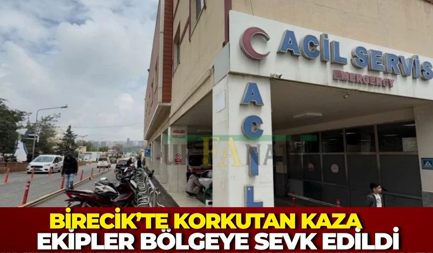 Birecik’te Kaza: Tır ile Motosiklet Çarpıştı Sürücü Olay Yerinden Kaçtı
