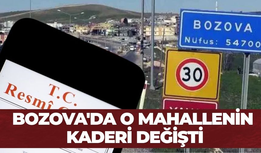 Bozova'daki O Bölgede Tarım ve Yapılaşma Tamamen Yasaklandı