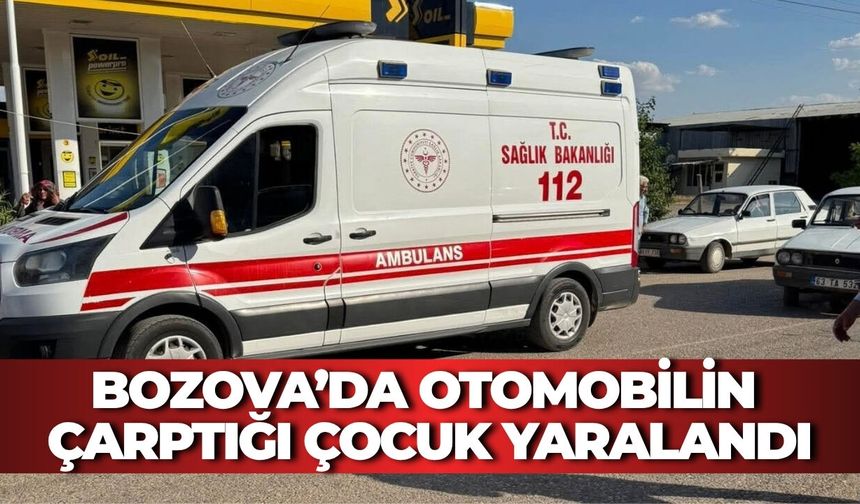 Bozova’da Otomobilin Çarptığı Çocuk Yaralandı