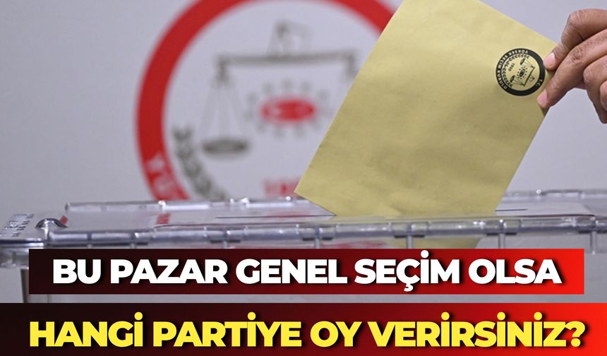 ORC Araştırma’nın Son Anketi Açıklandı: AK Parti İlk Sırada, Yeni Parti İkinci Oldu