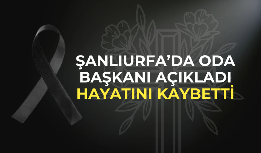 Şanlıurfa’da Yasin Ete Hayatını Kaybetti