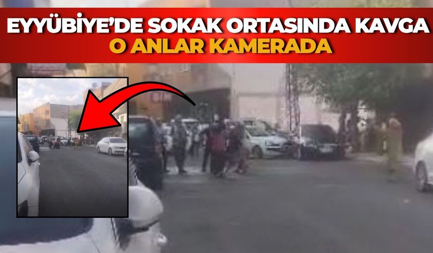 Şanlıurfa Eyyübiye’de Sokak Ortasında Kavga: O Anlar Kamerada