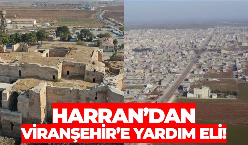 Harran Belediye Başkanı Mahmut Özyavuz’dan Anlamlı Destek!