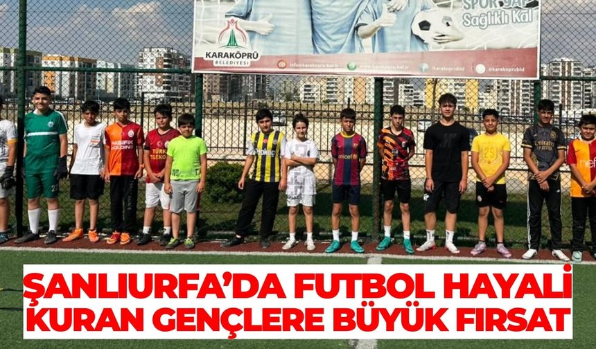 Karaköprü Belediyespor’dan Altyapı Seçmeleri İçin Kritik Uyarı