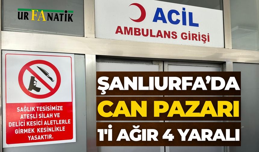 Şanlıurfa Karaköprü'de Kamyonet ile Motosiklet Çarpıştı: 1'i Ağır 4 Yaralı