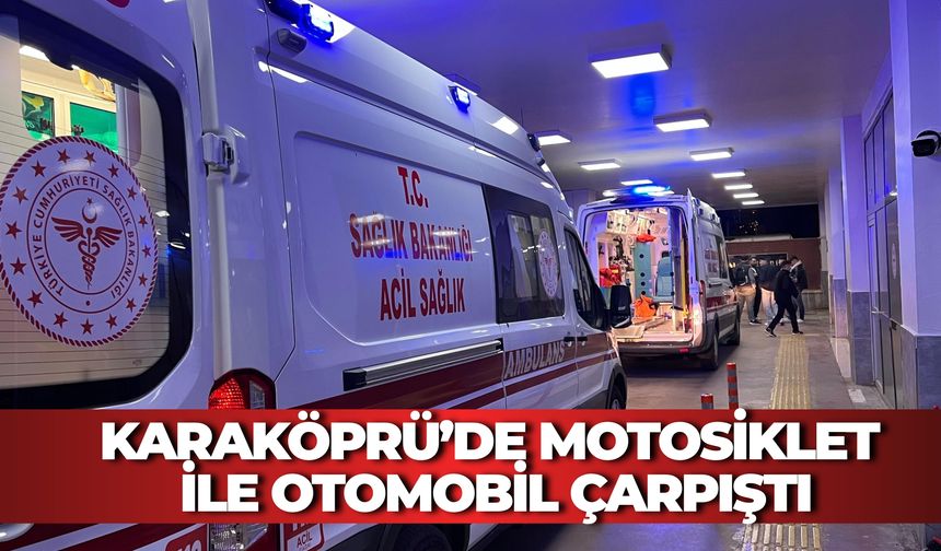 Karaköprü’deki Kavşakta Feci Kaza: Motosiklettekiler Metrelerce Savruldu