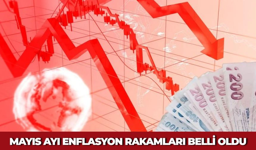 Mayıs Ayı Enflasyon Rakamları Belli Oldu