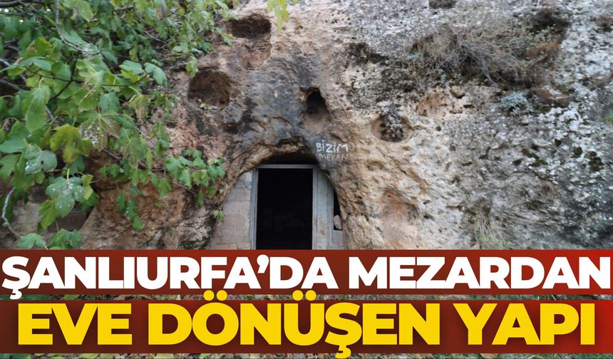 Şanlıurfa Halfeti’de Tarihi Kaya Konut Zamana Direniyor