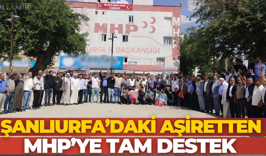 Tammah Aşireti’nden MHP İl Başkanı Osman Mutlu’ya Hayırlı Olsun Ziyareti
