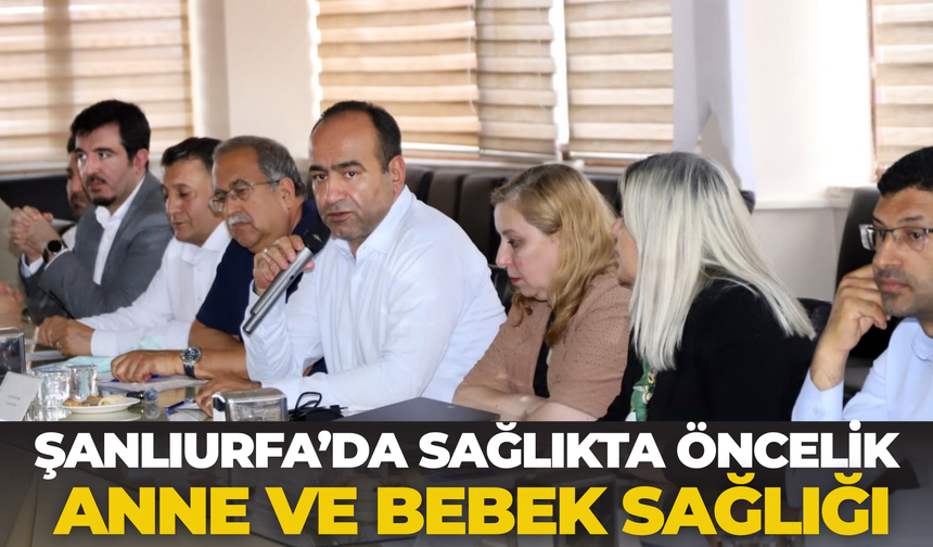 Şanlıurfa’da Sağlıkta Öncelik: Anne Ve Bebek Sağlığı
