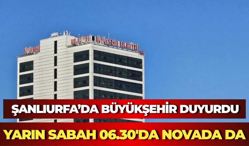 Şanlıurfa’da Milli Maç Heyecanı Dev Ekrana Taşınıyor