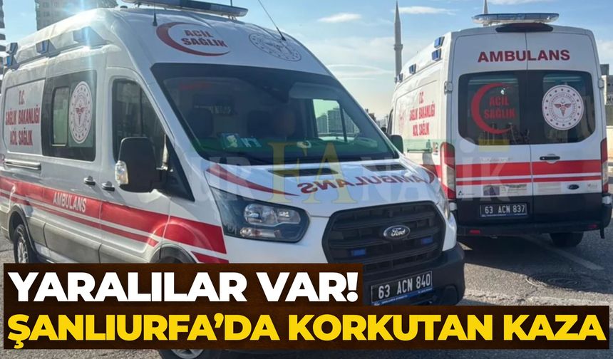 Şanlıurfa Eyyübiye'de Motosiklet Devrildi: 2 Yaralı