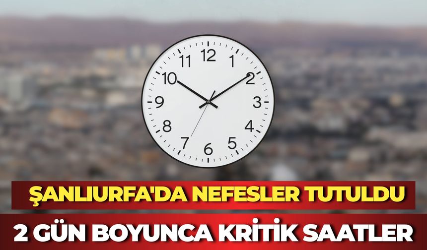 Şanlıurfa Valisi Açıkladı: YKS İçin Alınan Tedbirler Belli Oldu