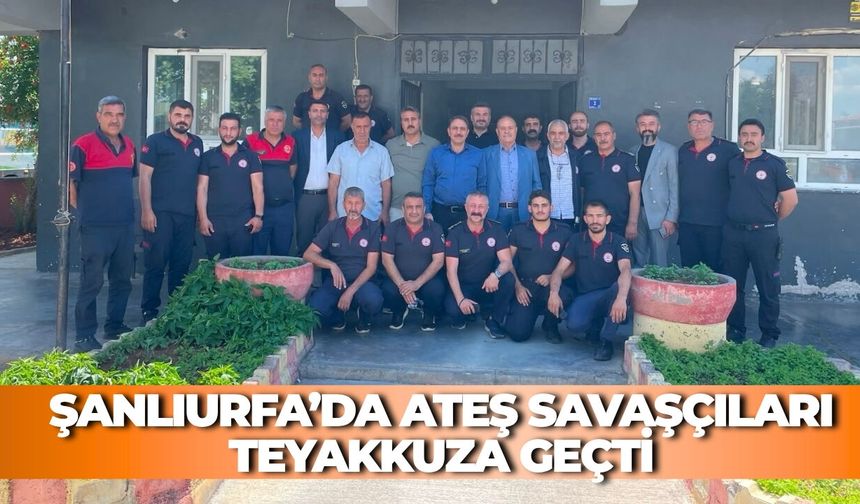 Sarı Altın Küle Dönmesin Diye Şanlıurfa’da Ateş Savaşçıları Teyakkuza Geçti