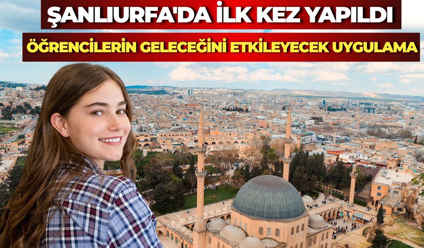 Şanlıurfa'da BİGEP ile Eğitimde Yeni Dönem: Meslek Liseleri Ortaokullarla Buluştu