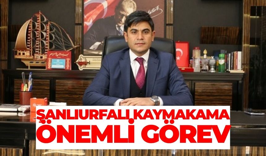 Şanlıurfalı Abdulhamit Bağış Adıyaman’ın Tut İlçesine Atandı