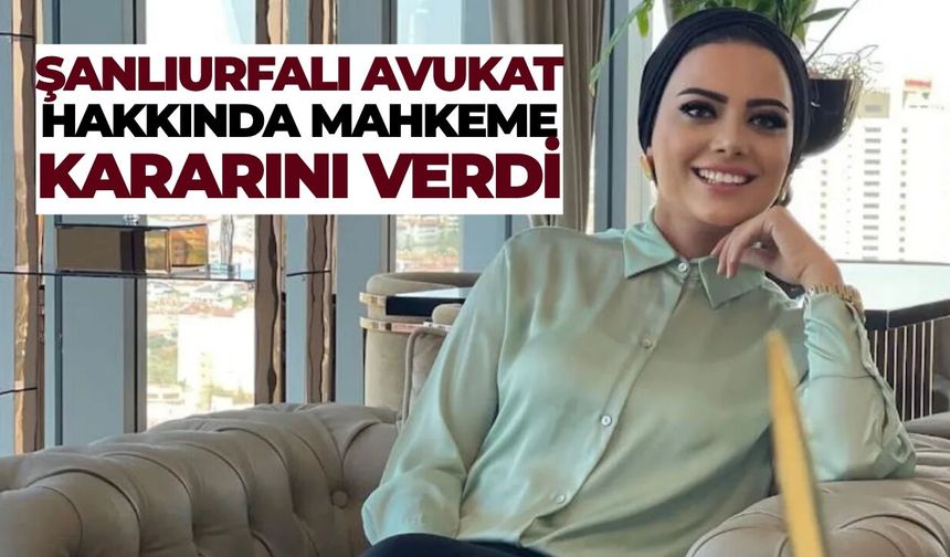 Şanlıurfalı Avukat Semra Ilık Hakkında Takipsizlik Kararı Verildi