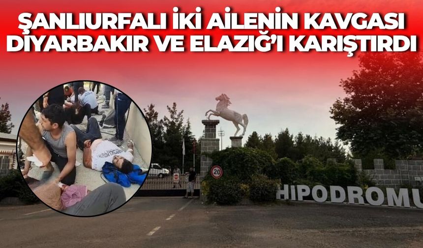Şanlıurfa’daki Kavga Hipodromlara Taştı: 2’si Ağır 13 Yaralı