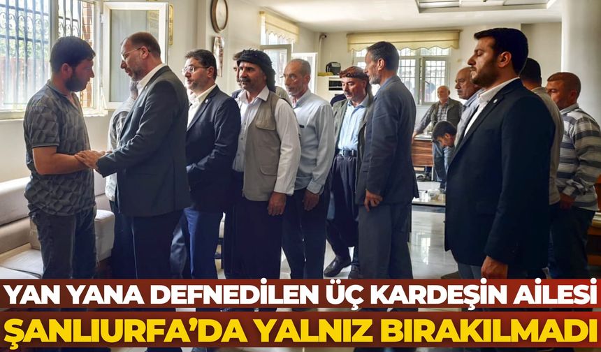 HÜDA PAR Heyetinden Acılı Aileye Taziye Ziyareti