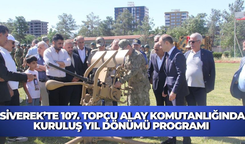 107. Topçu Alay Komutanlığında Kara Kuvvetleri’nin 2235’inci Yılı Kutlandı