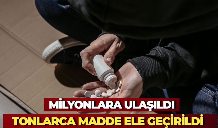 Türkiye Genelinde Uyuşturucuya Ağır Darbe: Rakamlar Dudak Uçuklattı