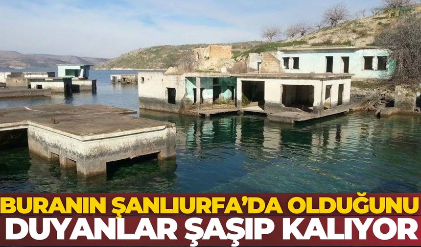 Birecik’te Sular Altında Kalan Köy: Tillek (Dorucak) Ziyaretçilerini Büyülüyor