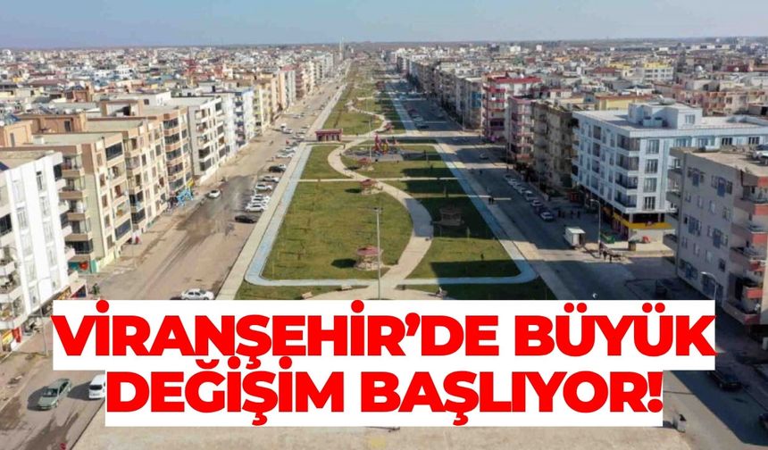 Viranşehir Belediyesi’nden 4 Mahalleye Yeni Park Müjdesi