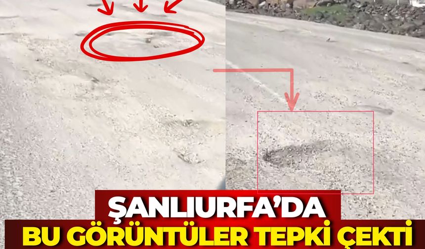 Viranşehir-Diyarbakır Yolunun Son Hali Tepki Çekti
