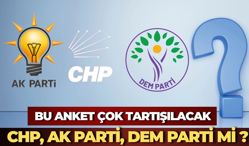 26 İlde Yapılan Anket Sonuçlarında Gençlerin Siyasi Tercihi Belli Oldu
