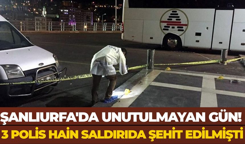 Şanlıurfa’da Şehit Polis Hasan Hüseyin Çalışkan Dualarla Anıldı